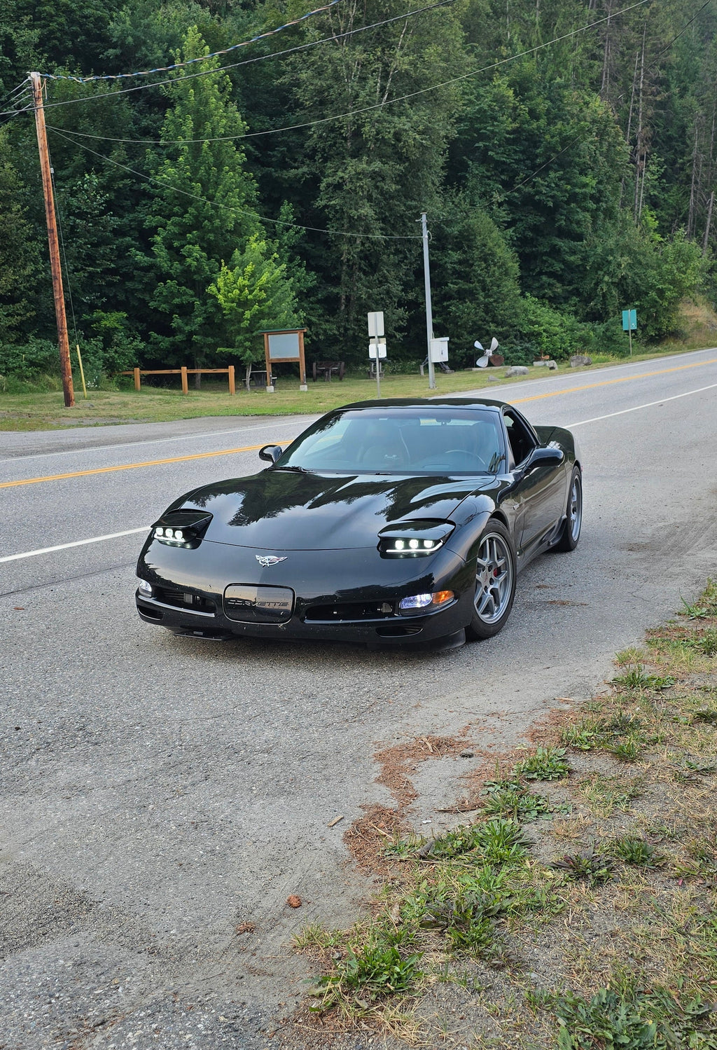 C5 Corvette DRL Led Headlight Kit